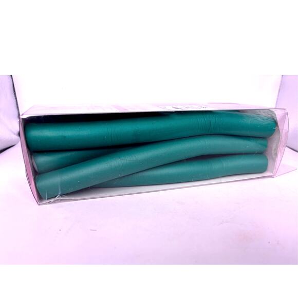 New in Box The Beauty List Curly Cue Flexible Hair Rollers Set of 12 size 3/4" - Picture 3 of 4